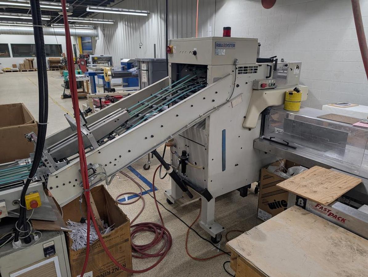 Used 2006 Wohlenberg Champion S 21 Clamp PUR & EVA Perfect Binding System