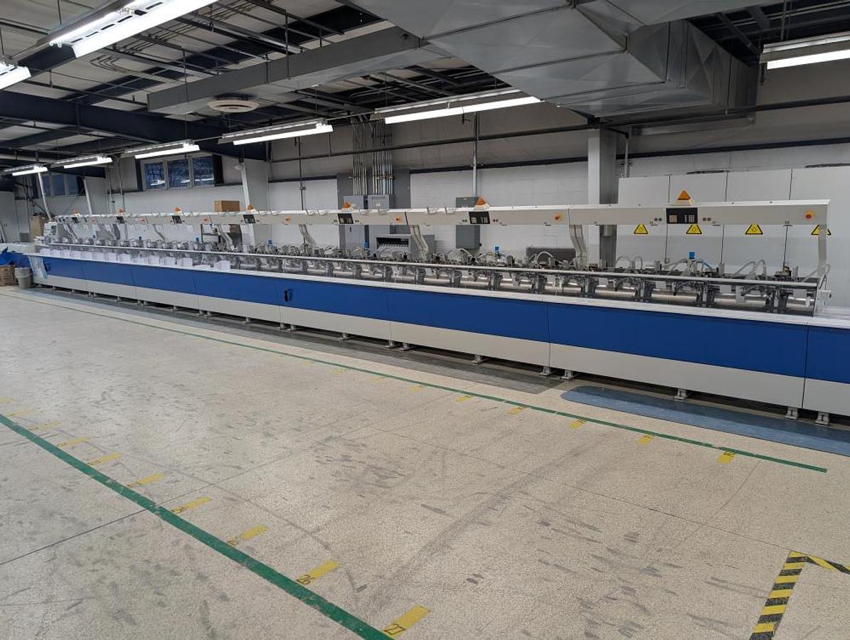 Used 2006 Wohlenberg Champion S 21 Clamp PUR & EVA Perfect Binding System