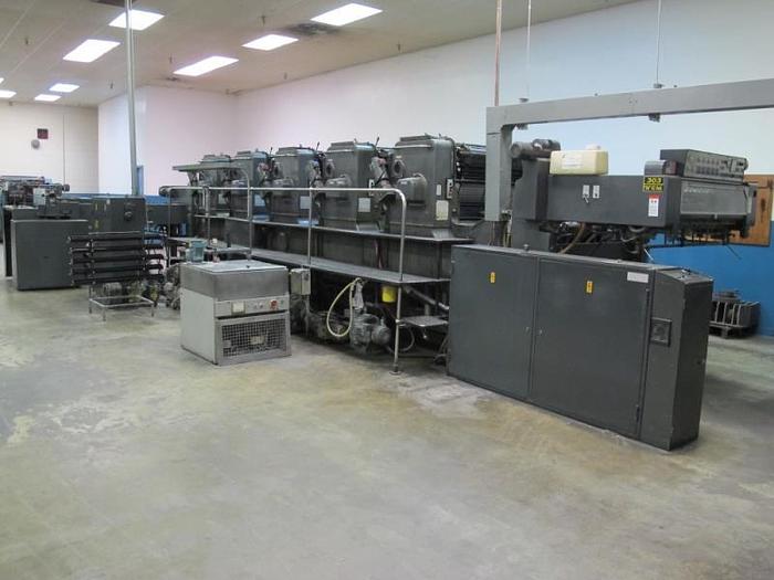 Used Tuesday, February 9, 2016 1:00 PM (ET), (2) Heidelberg Printing Presses
