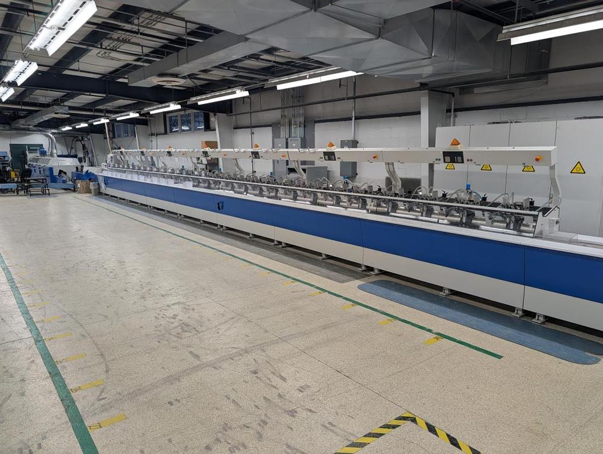 Used 2006 Wohlenberg Champion S 21 Clamp PUR & EVA Perfect Binding System