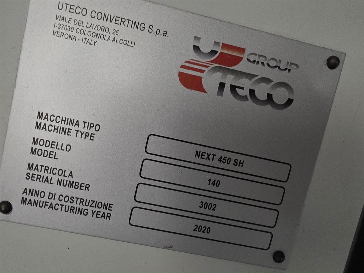 Used 2020 Uteco Next 450 Rotogravure 10/C Press