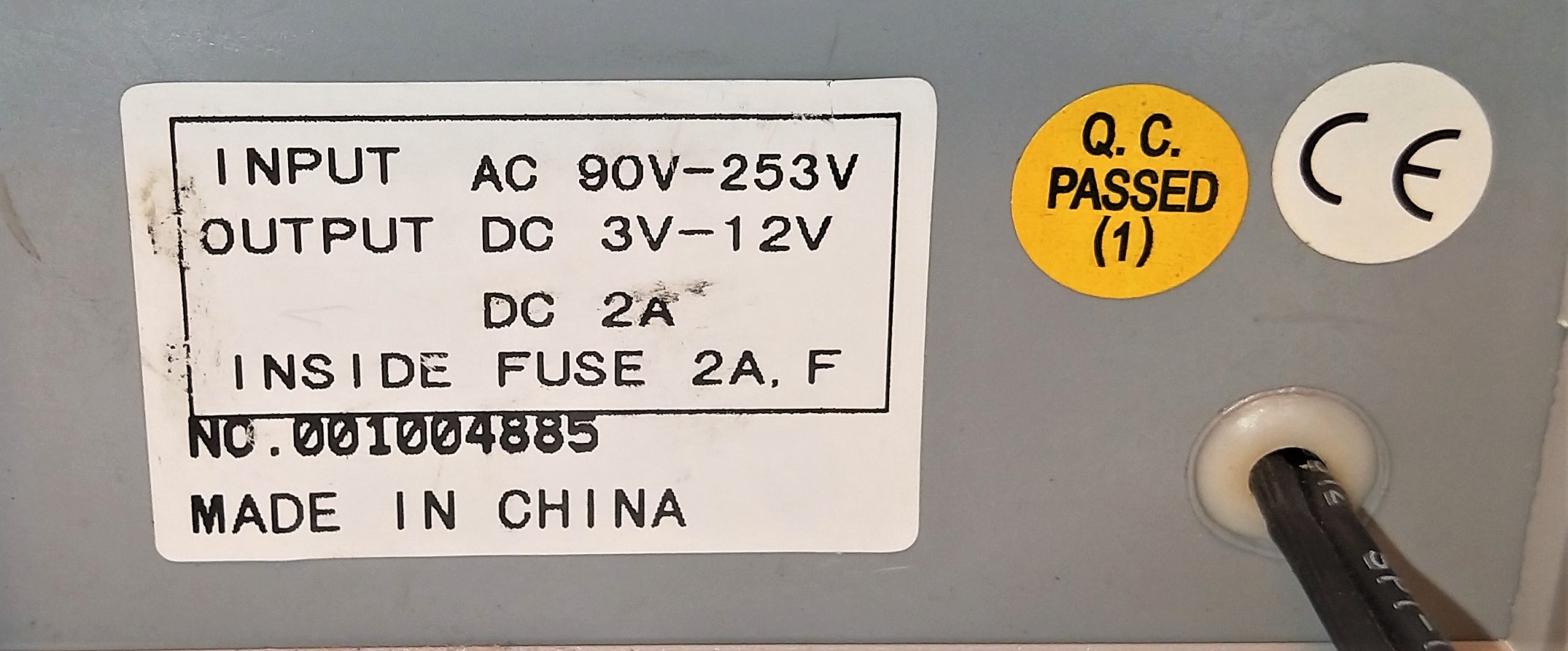 New Open Box (1500) Circuit Specialists PS-28 Multi-Output Power Supply (3-12V)