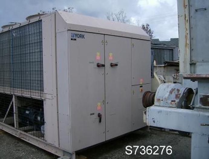 Used Refrig, Chiller, 330 Ton, York, Air Cooled, R22, 460V #S736276