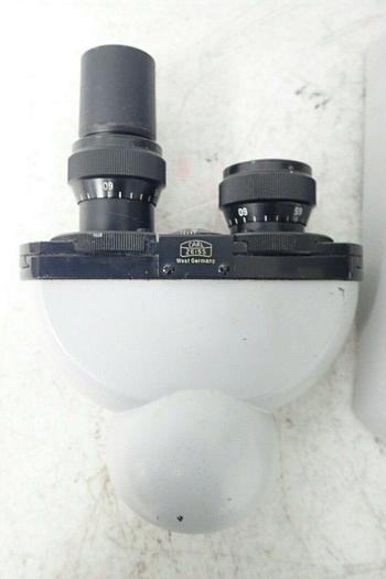 Used Carl Zeiss 4670 58-9902 Microscope with 1 AO Objective, Binocular Head