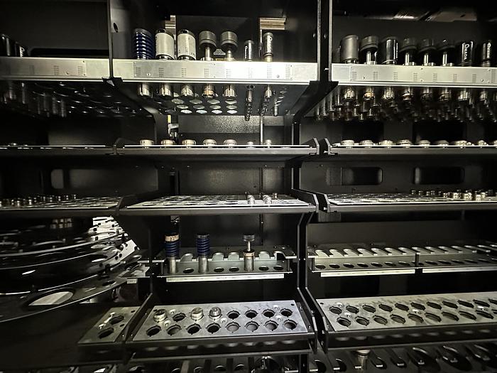 Used 2013  Amada  Acies 2515T Punch/CO2 LASER WITH TOOL LOADER, TOOLING, SPINDLE