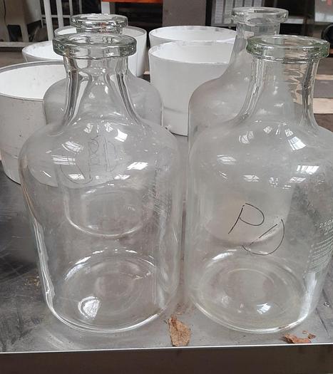 Used Lab, Glassware, 2.5 Gallon, Kimble Kimax 14950-25, (4) #S744392