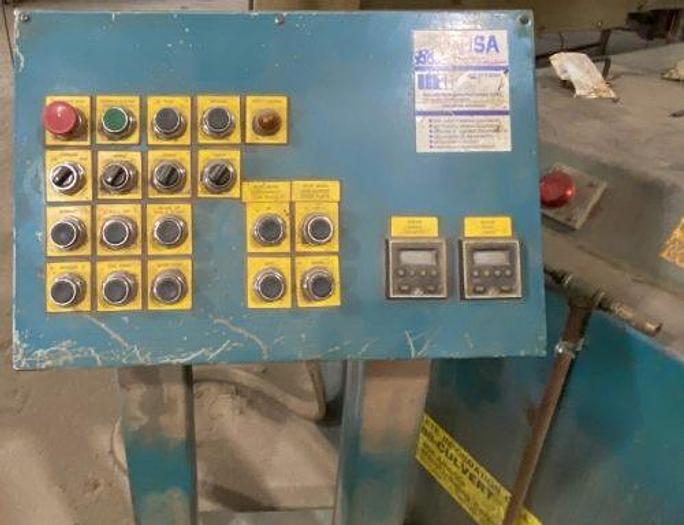Used 2002 Wire Mesh Roller With Cutter