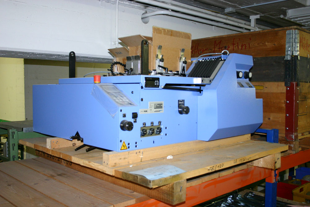 Used Muller Martini envelope folder feeder 0554 2012