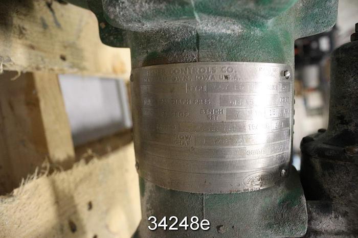 Used Fisher ED 1.5" Steam Valve #34248