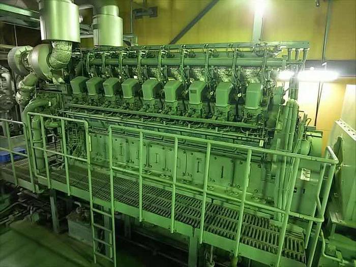 Used Niigata 18V22AG gas generator 50 Hz sets in excellent working condition.