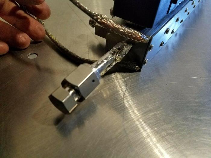 Used Solenoid Valve Manifold 11 Valves All Stainless Steel 24V