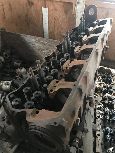 Used Caterpillar Engine Block - 108-3918 & CAT Cylinder Head 176-9917