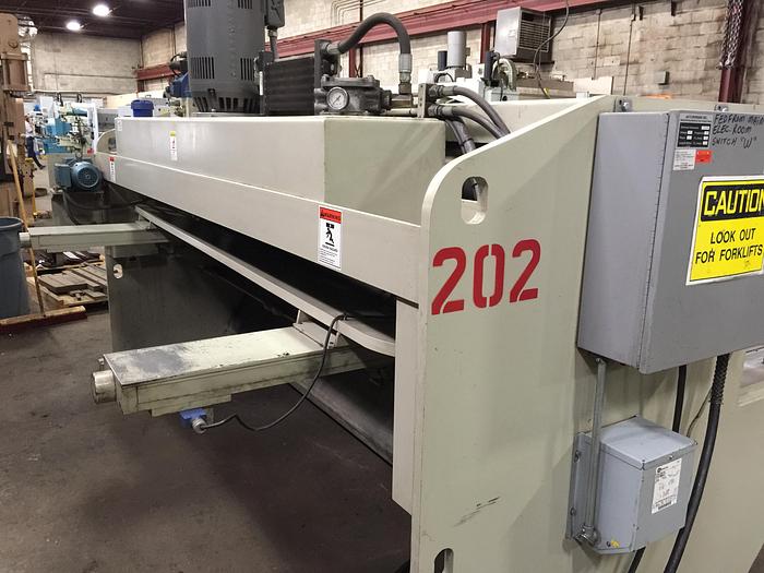 Used 1/4" X 10', ACCURSHEAR, 625010, HYDRAULIC SHEAR