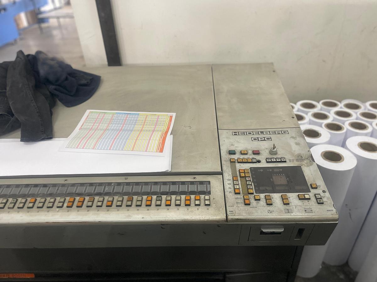 Used 1985 Heidelberg SM 102 ZP