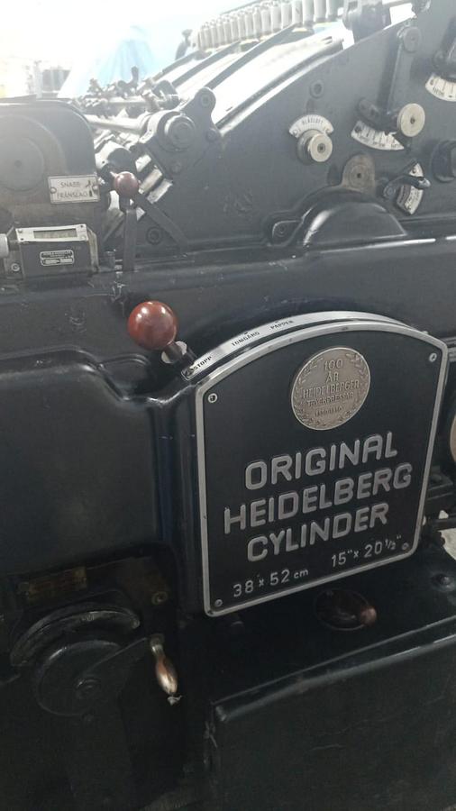 Used 1960 Heidelberg KS (38x52) Cylinder
