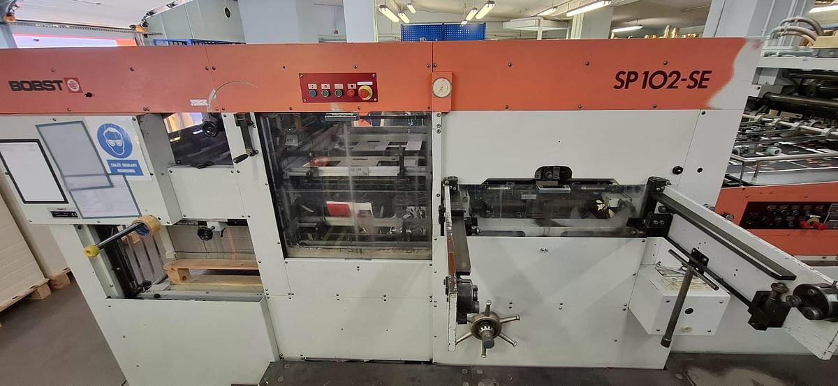 Used Bobst SP 102 SE