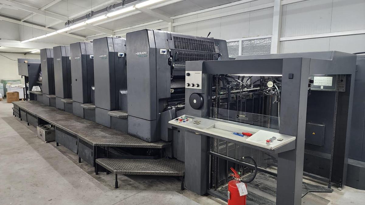 Used 1996 Heidelberg SM 102-5P3
