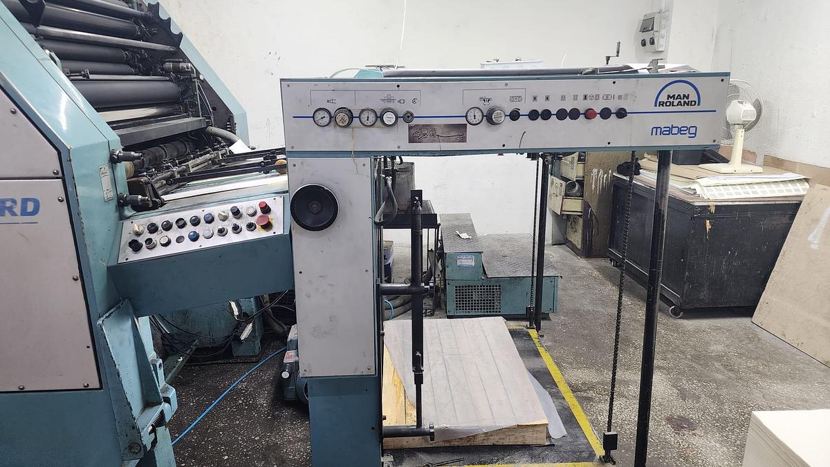 Used 1989 Man-Roland Rekord RZK 3B E