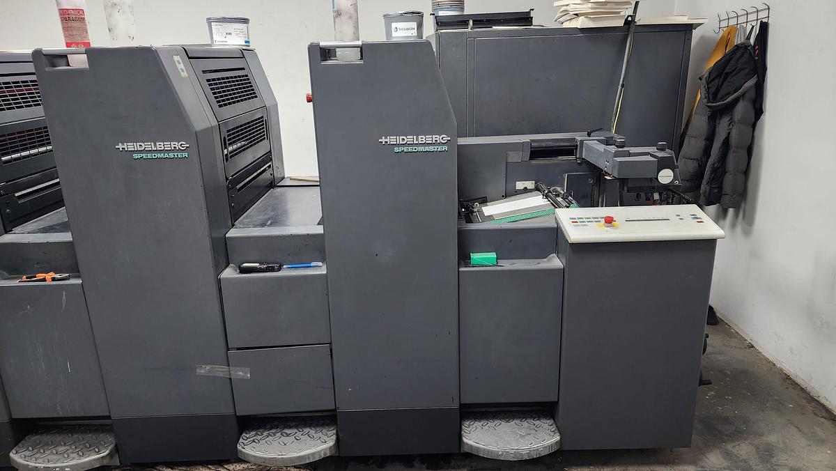 Used 1997 HEIDELBERG SPEEDMASTER SM 52-5P2