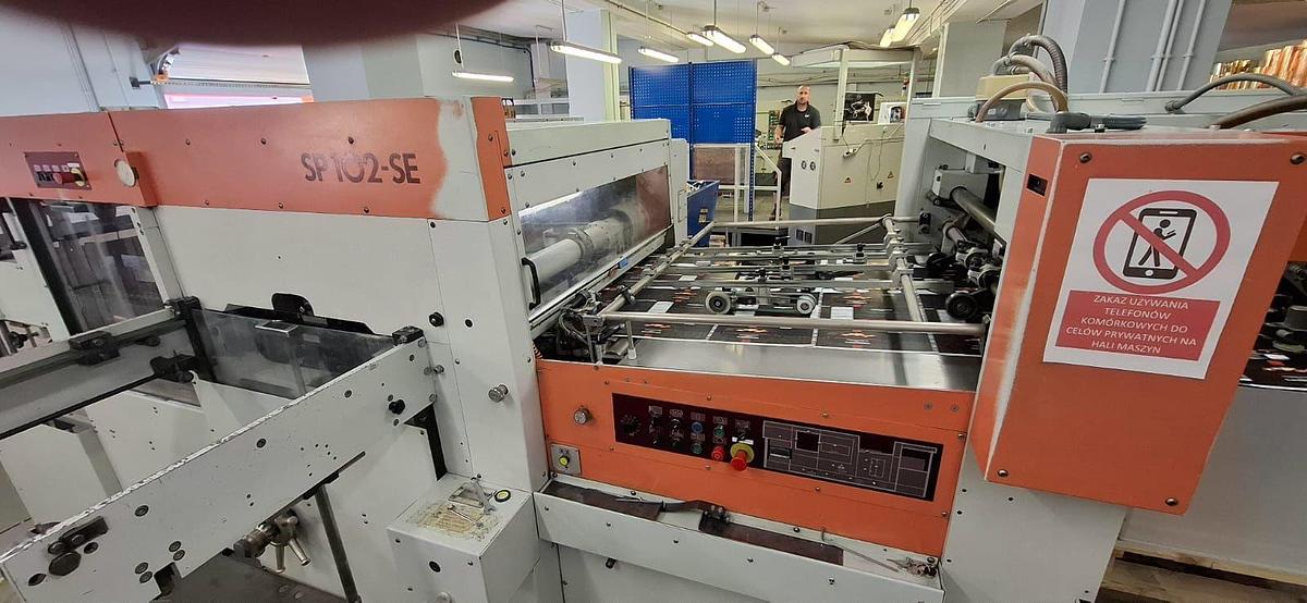 Used Bobst SP 102 SE