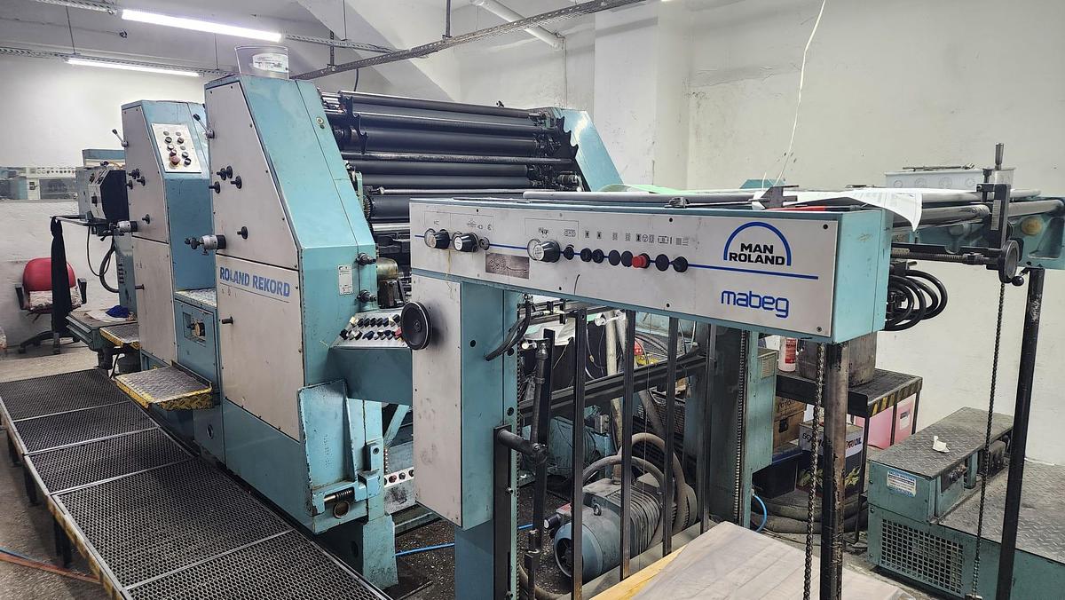 Used 1989 Man-Roland Rekord RZK 3B E