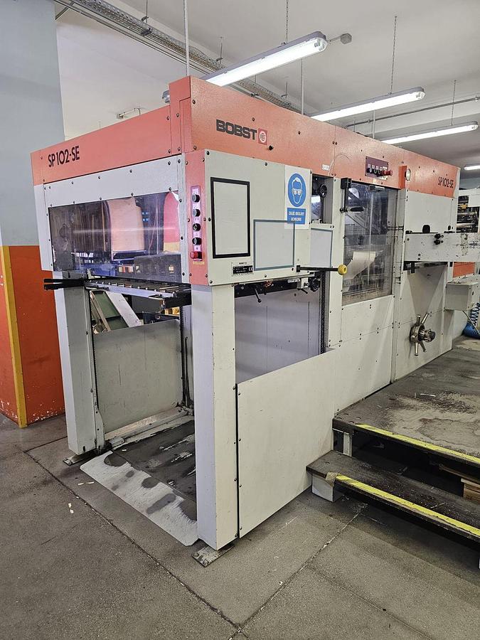 Used Bobst SP 102 SE