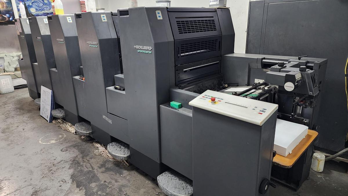 Used 1997 HEIDELBERG SPEEDMASTER SM 52-5P2