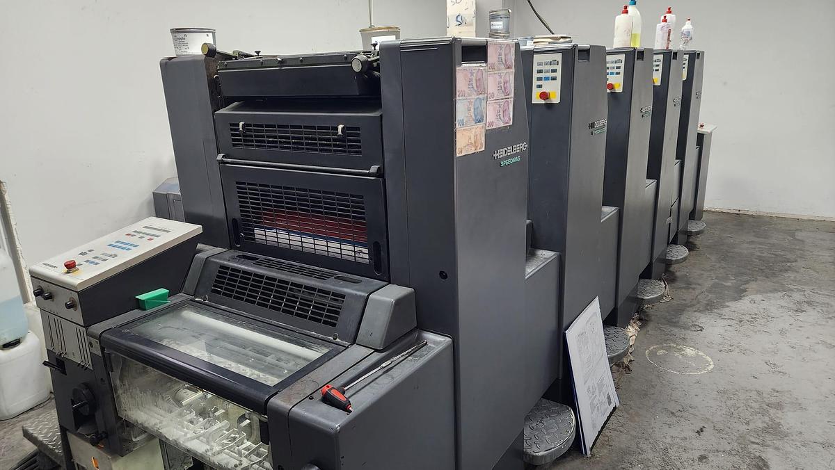 Used 1997 HEIDELBERG SPEEDMASTER SM 52-5P2