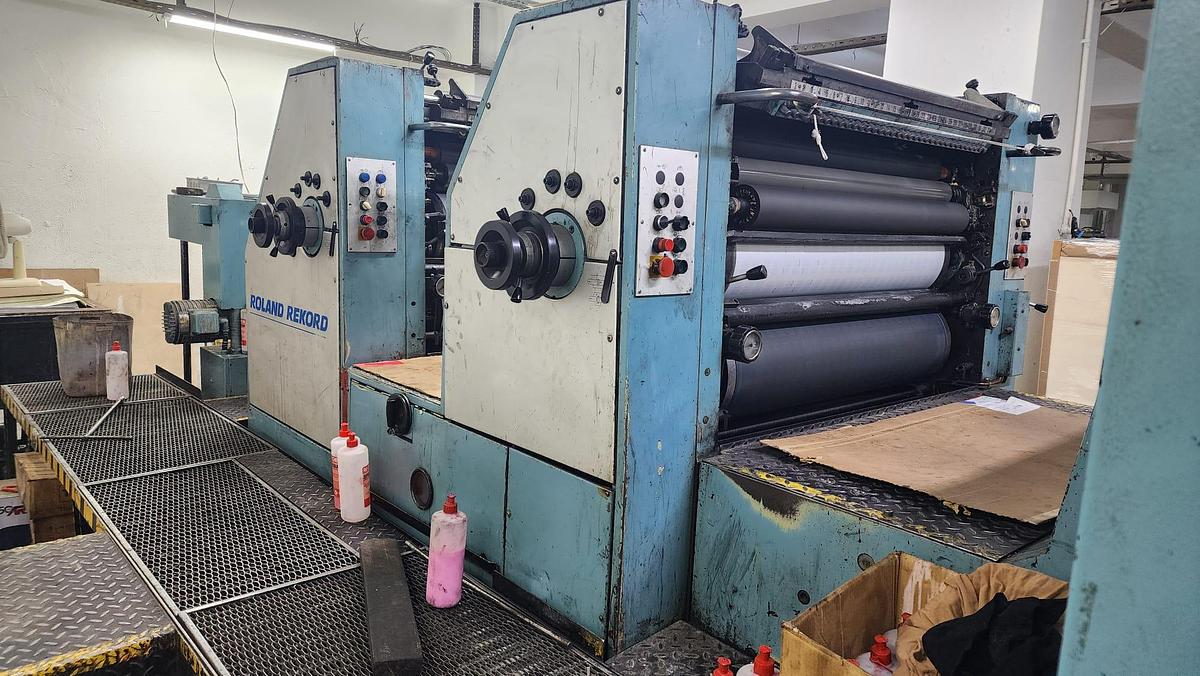 Used 1989 Man-Roland Rekord RZK 3B E