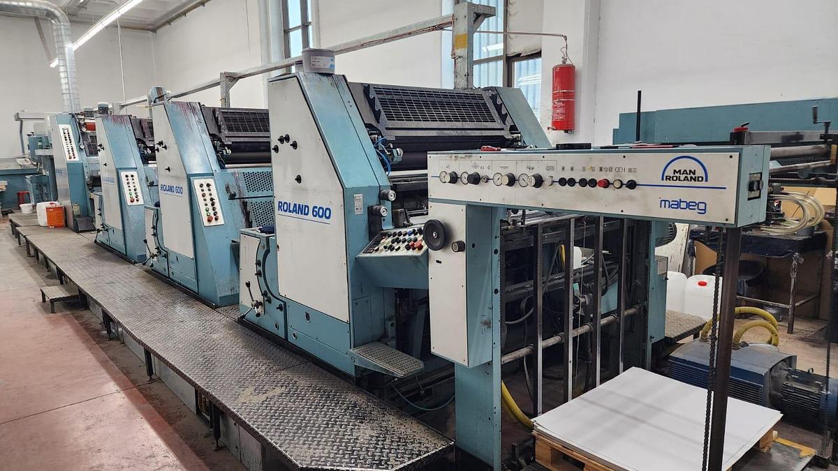 Used 1990 MAN-ROLAND 606 L