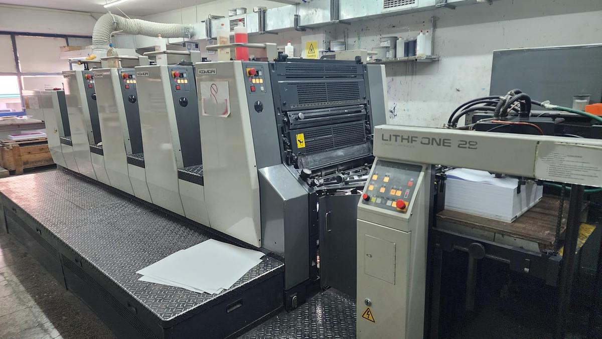 Used 2004 Komori Lithrone L 428