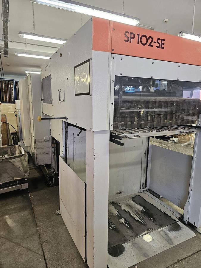 Used Bobst SP 102 SE