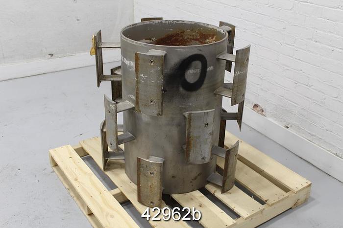 Used Voith Size 20 Stainless Steel 15 Foil Rotor #42962