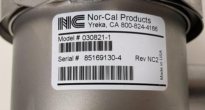 Used Nor-Cal 030821-1 Angle Metal Sieve Trap