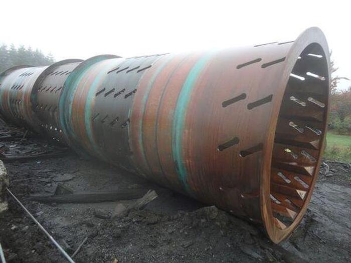 Used 9' x 40' Price Drum Debarker