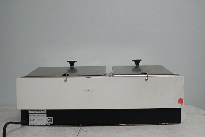 Used Precision Scientific Model 188 66552 Dual Chamber Heated Water Bath
