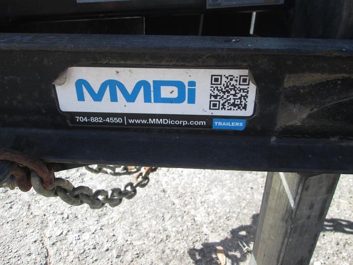 Used 2017 MMDI 5'x10' Tandem Axle Equipment Trailer