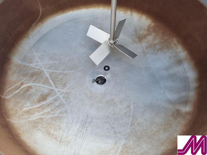 Used Fairfield 1,200 Litre Jacketed Tank with Agitator