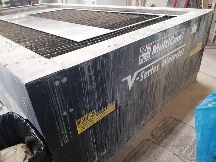 Used 2017 Multicam V Series CNC Water Jet