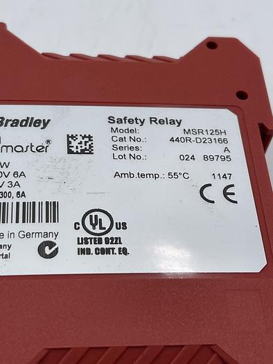 Used Allen-Bradley 440R-D23166 Ser A 