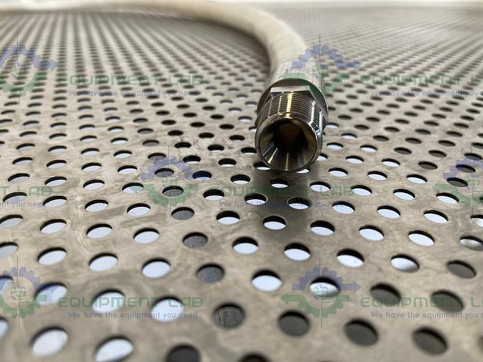 Used Saint Gobain  STHT-W-0500 Silicone Hose w/ Compression Fittings