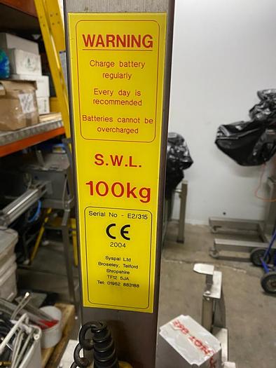 Used Syspal Barrel Lifter