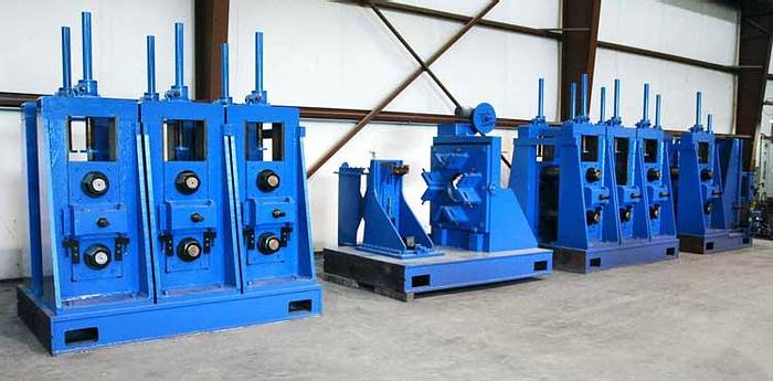 Used 16´´ WYMER LYDEN CAGE FORMING H.F. TUBE MILL LINE (USED)