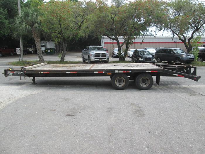 Used Anderson 10 ton Deck-over Equipment Trailer