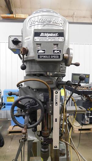 Used Bridgeport Vertical Milling Machine Series I 2 HP