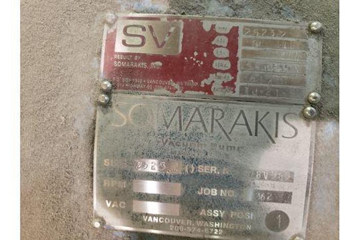 Used SOMARAKIS TYPE 2523.2  SIZE  SV S/S VACUUM PUMP