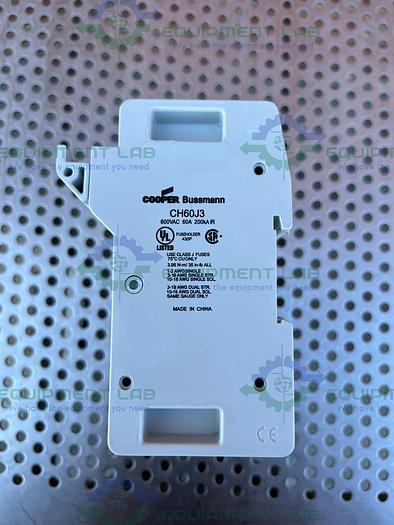 Used Lot of 3 - Bussmann  CH60J3 Fuse Holder 3 Pole 60 Amp 600 V