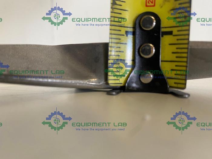 Used 6" Stainless Steel Axial Flow Impeller Blade, 3 Blade w/ 1" Bore