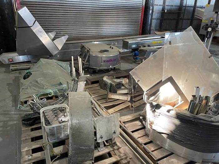 Used 2003 Fowler Zalkin 10 Head Rotary Capper