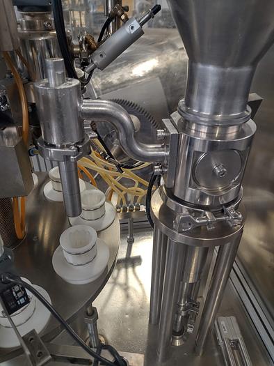 Used Accutek Model 50-TFS-1PT Hot Air Automatic Tube Filler